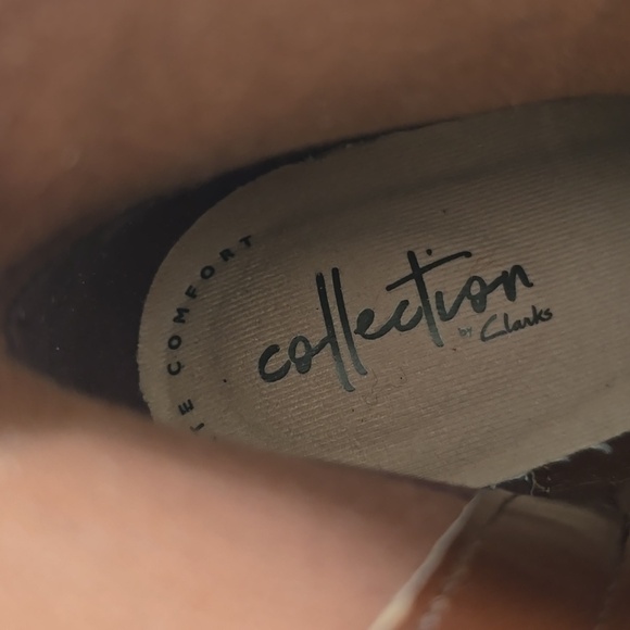 Clarks Collection Ultimate Comfort Hollis Pearl Ankle Boots-NWOT - Picture 8 of 9